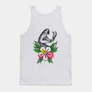 Snake Tattoo Design Tank Top